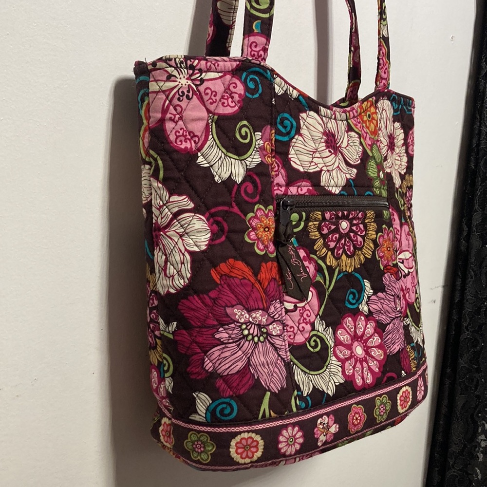 Vera Bradley Shoulder Bag Sz Medium - Picture 4 of 14